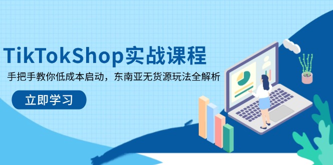 (14269期)TikTokShop实战课程,手把手教你低成本启动,东南亚无货源玩法全解析-D先生轻创